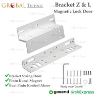 ZL Bracket For Lock Door 600LBS 280KG Holding Magnetic / ZL Bracket For Magnetic Access Door