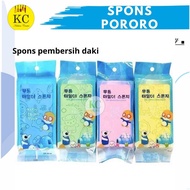 Scrubber Daki Sponge Scrubber Daki Remover Sponge Bath Sponge Soft Bath Sponge Body Scrubber Importe