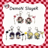 Demon Slayer Tanjiro, Zenitsu, Inosuke cartoon character keychain - Demon Slayer Sword