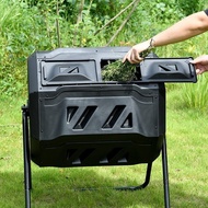 Innovative 160L Courtyard Fallen Leaf Compost Bin Garden Nursery Compost Bin Organic Fertilizer Ferm