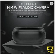 4K HD multi-function Wifi spy bluetooth speaker Camera High resolution