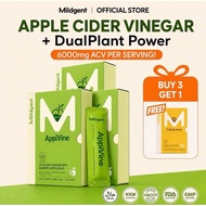 (exp 11/27)Mildgent Apple Cider Vinegar Natural Organic halalminuman cuka epal