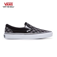 VANS CLASSIC SLIP-ON BLACK/PEWTER CHECKERBOARD รองเท้า ผ้าใบ VANS ชาย หญิง**รองเท้าเป็นไซส์ US MEN สามารถดูตารางเทียบไซส์จากข้อมูลสินค้าเพิ่มเติม**