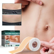 EELHOE Silicone Scar Sheet Self-Adhesive Silicone Gel Tape Scar Tape for Acne Trauma Burn Scar Skin 