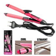 NOVA Straightener and Curling Iron( 2 in 1 )