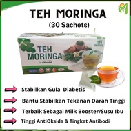 【MR Moringa】Teh Tea Moringa Oleifera  Daun Kelor -Antibodi Badan, Atasi Sembelit, Lawas, Gastrik