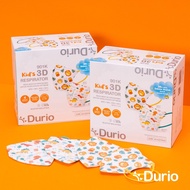 Clearance Stock [Genuine Product] Durio 901K Kid’s 3D Respirator - Safari & Dinosaur - 40pcs (Ages 2