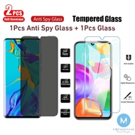 2Pcs Anti Spy Privacy Tempered Glass Huawei Y6P Y8P Y6S Y7A Y9 Y6 Y7 Prime Pro 2019 2020 Nova Y61 Y9