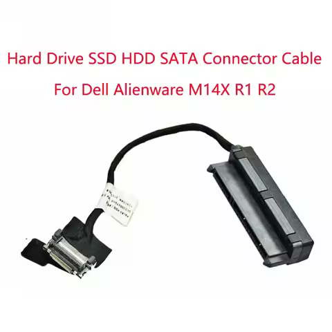 Replacement Laptop gaming laptop hard drive SSD HDD SATA connector cable for Dell Alienware M14x R1 