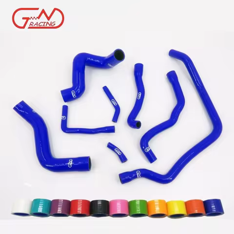 Fit BMW E34 M50 525 525i 528 M30 530 530i 1989-1995 Silicone Radiator Hose Kit