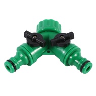 Dkkioau Tap Connector 2-Way Adapter Y Switch Garden Watering Drip