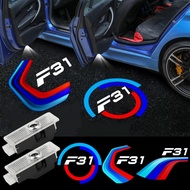 2PCS for BMW 3 Series F31 Logo 2012-2019 320i 328i 340i LED Car Door Welcome Lights Projector Courte