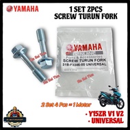 SKRU TURUN FORK Y15 / UNIVERSAL FRONT FORK MODIFY SCREW SETS 31B-F3346-00 SETS