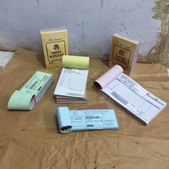 Cetak Nota / Bon / Form Custom 2 ply 2 warna Ukuran Folio