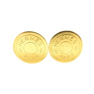 愛馬仕 Serie 系列耳環，金屬金色，0170 [二手] 愛馬仕