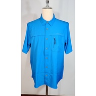 G.H. Bass & Co: Klein Blue Quick Dry Men's Shirt For Outdoor Sports Breathable Lightweight
