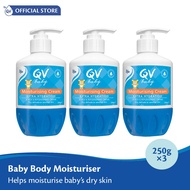 [Bundle of 3] EGO QV Baby Moisturising Cream 250g