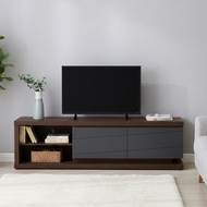 LOFT LIVING  ZOLA 180cm 6 feet TV Cabinet-Walnut