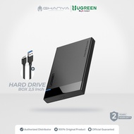 UGREEN Casing Enclosure Hard Disk External 25" SATA USB 3.0 30848