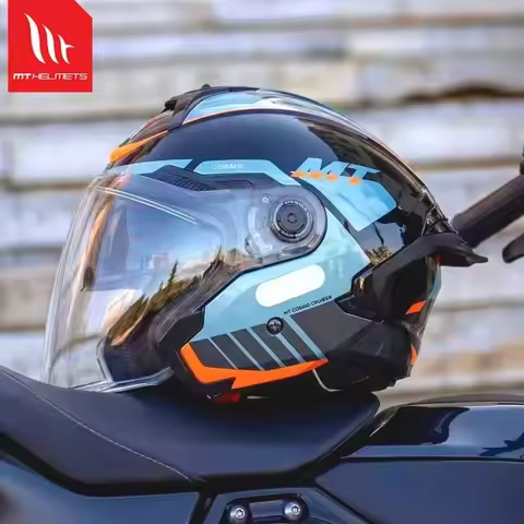 Hot MT Motorcycle Helmet Double Visor Helmets MT Cascos Para Moto EU Size DOT Casco Women Scooter Ca