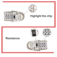 1x Car Led Bulbs T10 194 168 W5W COB LED Silica Bright White License Light Bulb Clearance Lamp Amber