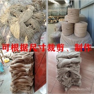 ‍🚢Handmade Hemp RopeDIYTag Retro Jute Rope Woven Hemp Rope Tug of War Rope Decorative Thick/Thin Rope Three-Strand Hemp