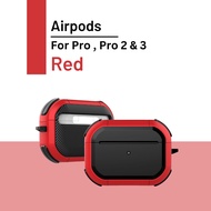 AirPods Pro & Pro 2 Case & AirPods 3 & AirPods 1 & 2 TPU Hard Case Shock Proof Protective Cover Case