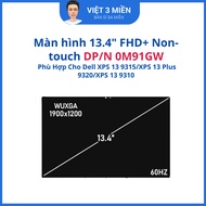 Dell XPS 13 9315/XPS 13 Plus 9320/XPS 13 9310 FHD+ Non-touch DP/N 0M91GW laptop screen