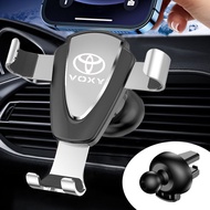 Toyota Voxy Car mobile phone holder metal gravity car phone holder air outlet installation suitable for all car logo