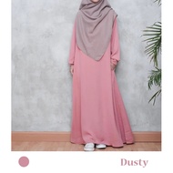 Gamis Terbaru Gamis Tangan Karet Polos