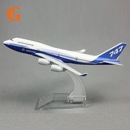 Boeing 747 Aircraft Model B747 Boeing Basic Plane Toy Diecast Metal Airplane Aviation Collection