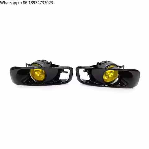 Yellow Fog Light Lamp Halogen Fit 99-00 for HONDA CIVIC 2/3/4 Dr EK EM JDM Kit EX DX LX SI SiR HB HX