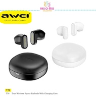 Awei T76 TWS 300mAh Wireless Bluetooth earphones With Mic Sports Gamer HD Call Bluetooth Ear phone