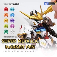 !! GUNDAM MARKER SUPER METALLIC by DSPIAE Has 2 Nibs In One Handle.. Mouth MARKER...