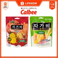 <Calbee > Calbee Jagabee Pouch Potato Sticks(Ketchup/Salty)