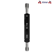 TOSE Thread Plug Gauge, M6*1.0 Hex Handle Measurement Hand Tool, Precision 6H Tolerance Double Ends 