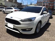 【全額貸】二手車 中古車 2016年 Focus 1.5 5D 白 黑內裝 頂