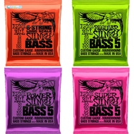 (Mulitibuy) Ernie Ball Bass Strings 2833 2835 2824 2836 For 4 String 5 String Electric Bass