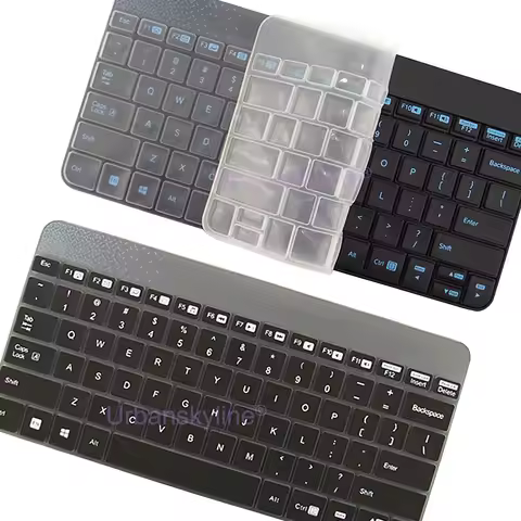 Keyboard Cover for Logitech K240 MK240 MK245 Nano for Logi Mechanical Protective Protector Skin Clea