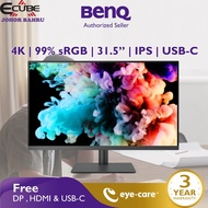 BenQ PD3205U｜32-inch 4K UHD sRGB HDR10 USB-C Designer Monitor