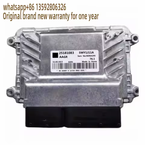 Original 25181083 5wy1j11a Ecu Engine Board Electronic Control Unit Fit For G-m Cruze 1.6 1.8 At Mt