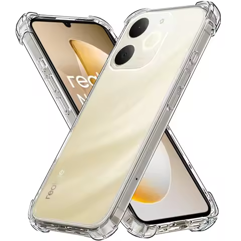 Clear Phone Case For Realme Narzo 80 70 60 50 30 20 Pro 5G 50i 50A Lite 70x 60x N61 Note 70T Protect