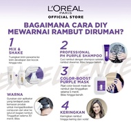 L'Oreal Paris Excellence Ash Supreme #9.11 Silver Ash Hair Color Twinpack (Cat Rambut L'Oreal)