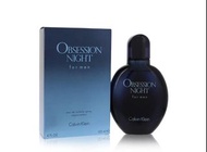 《包順豐櫃》Obsession Night by Calvin Klein EDT 125ML / Pour Homme / 男士香水 / CK Perfume for Men / Eau De To