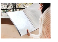 A3 Hard Cover Clear Book File 20 / 40 /30 /60 Pocke A3 Clear Holder File /Pocket Clear File/Clear Bo