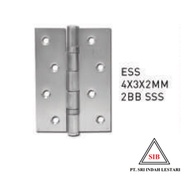Hampton ESS DOOR HINGE 4"X3X2M 2BB SSS