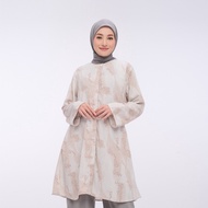 Zm Mecca Feat Fanny Fabriana - Xai Beige Tunic - Jelita Indonesia - Geopark Belitung Edition