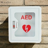 Devoko Aed Cabinet Aed Defibrillator Wall Mounted Cabinet Steel Storage Cabinet for