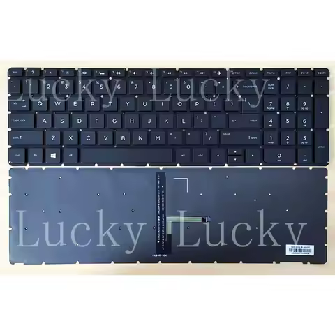f For HP 17-X 17-Y 17-AY TPN-W121 17-AC 250 255 G5 256 G5 Laptop Keyboard