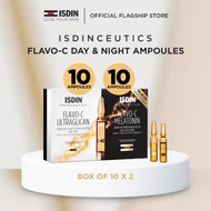 Isdinceutics Flavo-C Day & Night Ampoules (2 Sets of Box of 10) (Expiry: 04/2026)
